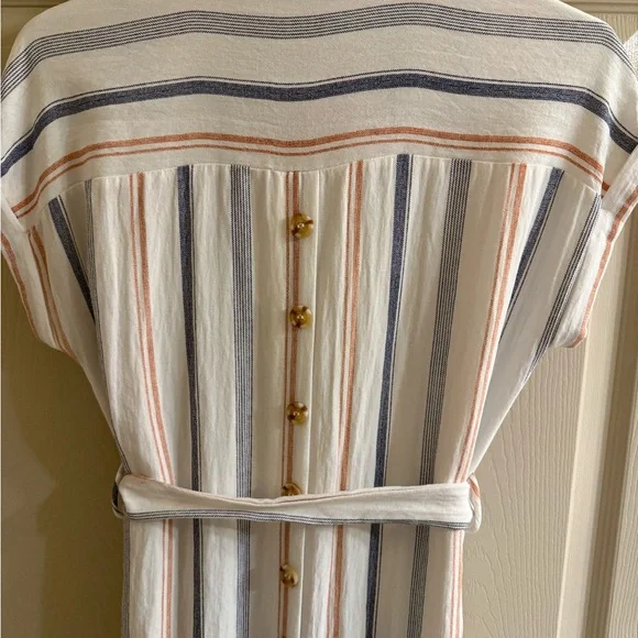 Mine Striped Button-Up Shirt - Picture 3 of 4